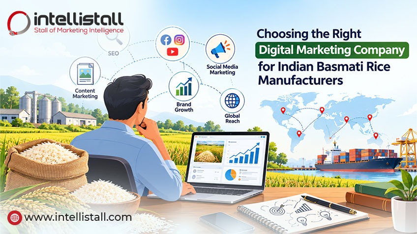 Digital Marketing Company for Indian Basmati Rice Manufacturers